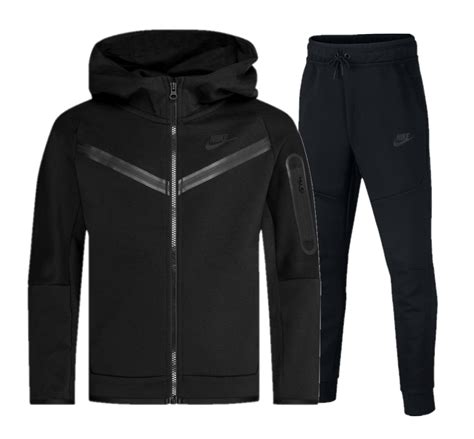 nike tech zwart kids|nike tech fleece nl.